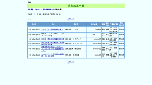 スクリーンショット