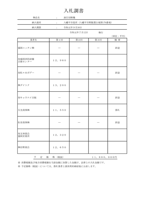 スクリーンショット