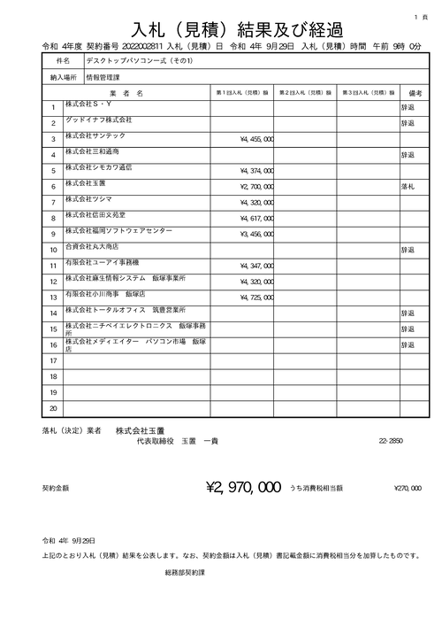 スクリーンショット