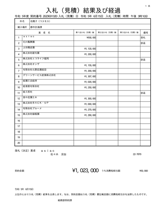 スクリーンショット