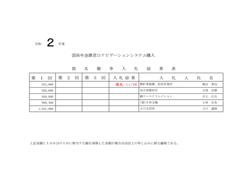 スクリーンショット