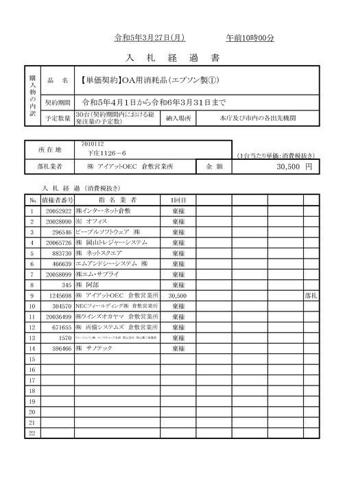 スクリーンショット