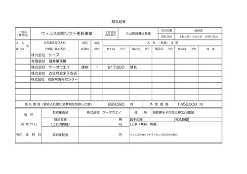 スクリーンショット