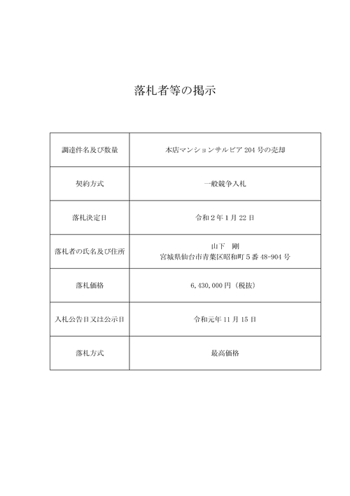 スクリーンショット